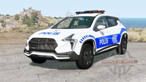 Cherrier FCV Turkish Police v1.2 для BeamNG Drive