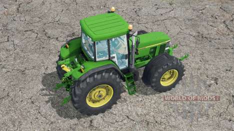 John Deere 7810〡washable tires для Farming Simulator 2015