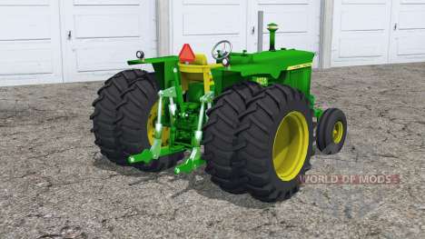 John Deere 4020〡dual rear wheels для Farming Simulator 2015
