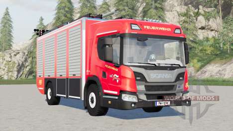 Scania L 320 4x4 Feuerwehr для Farming Simulator 2017