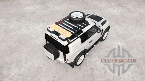 Land Rover Defender 90 D240 SE Adventure 2020 для Spintires MudRunner