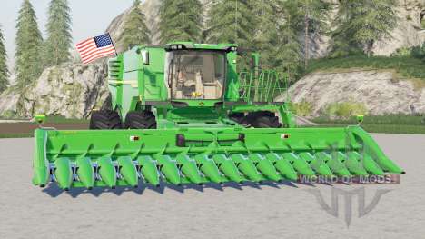 John Deere X9 1000〡added American flag для Farming Simulator 2017