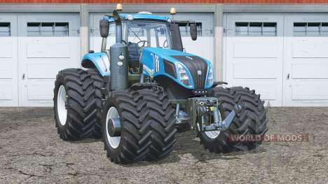 New Holland T8.435〡added duel wheels для Farming Simulator 2015
