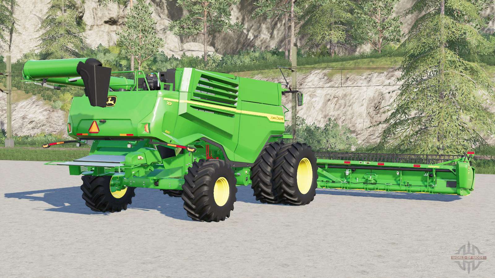 John Deere X9 1000 для Farming Simulator 2017