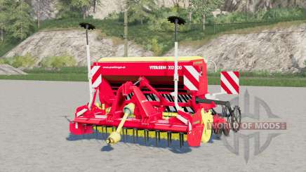 Pottinger Vitasem 302 ADD〡coral red для Farming Simulator 2017