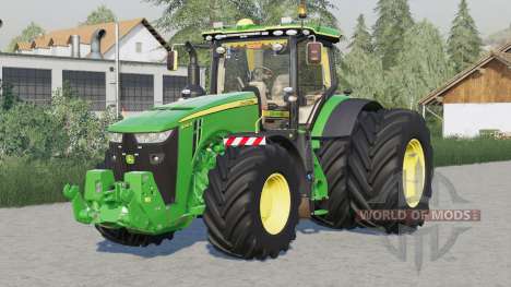 John Deere 8R series〡realistic wheels config для Farming Simulator 2017