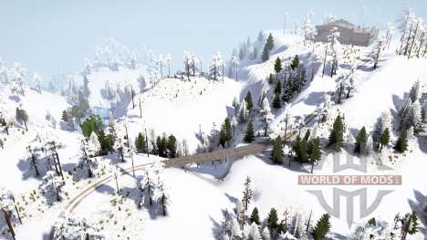 Snowy Hills для Spintires MudRunner