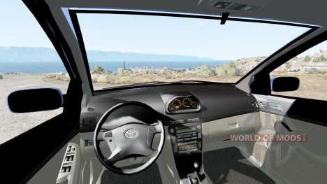 Toyota Vitz RS 5-door 2000 для BeamNG Drive