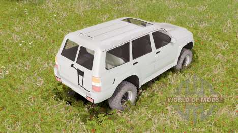Nissan Patrol GU 5-door (Y61) 2004 для Spin Tires