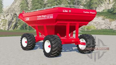 Jan Tanker Magnu 35.000 для Farming Simulator 2017