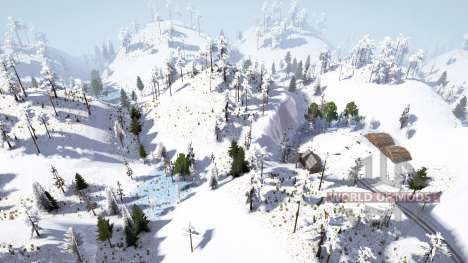Snowy Hills для Spintires MudRunner