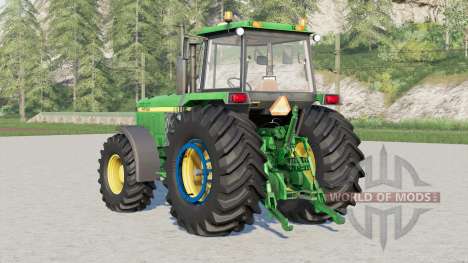 John Deere 4755〡movable front axle для Farming Simulator 2017