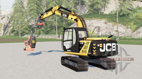 JCB JS130 LC with Rototilt R4 для Farming Simulator 2017