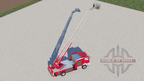 MAN TGM Fireman Ladder Truck для Farming Simulator 2017