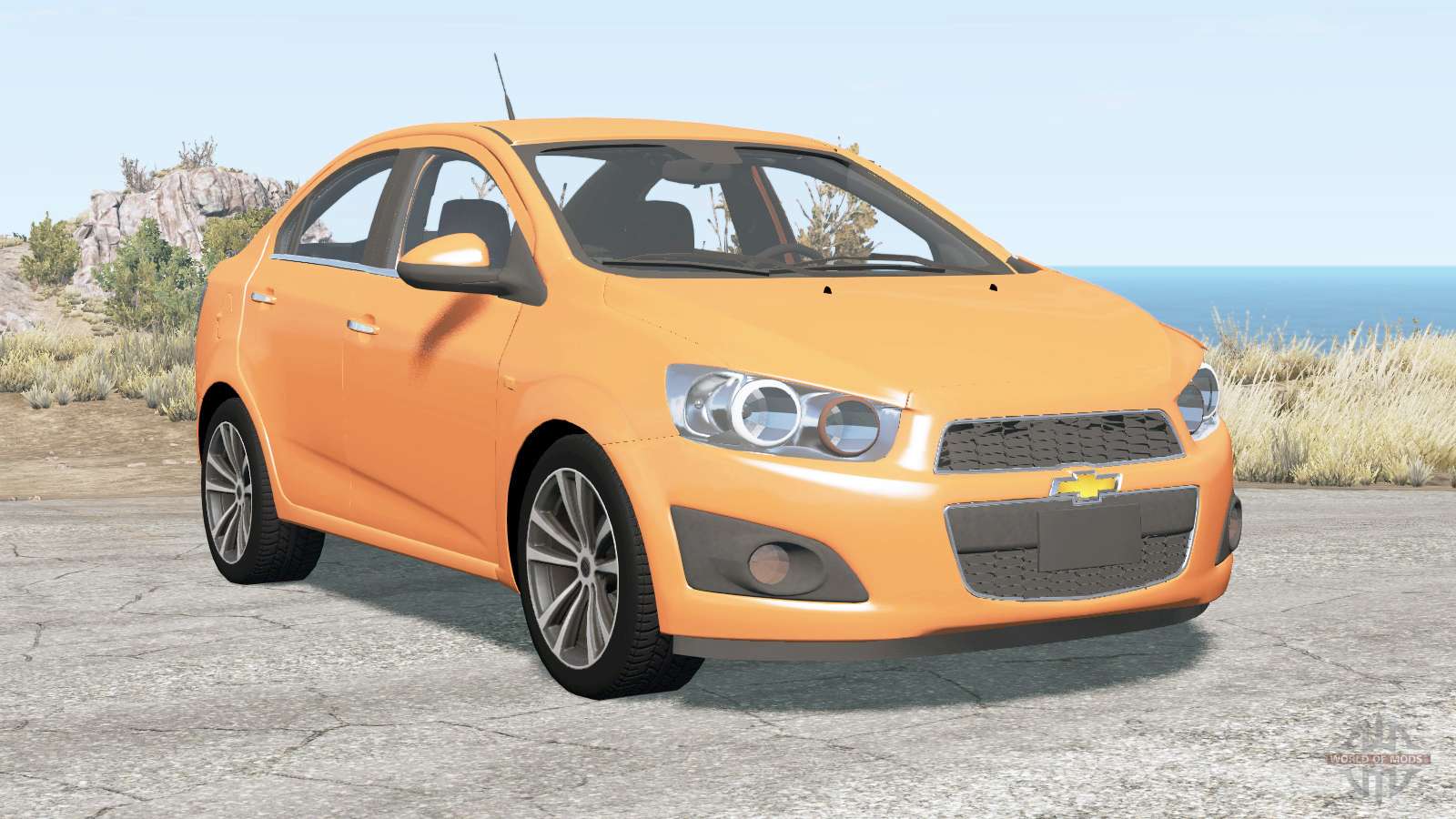 Chevrolet Aveo sedan (T300) 2011 для BeamNG Drive