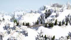 Snowy Hills для MudRunner