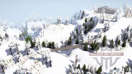 Snowy Hills для MudRunner