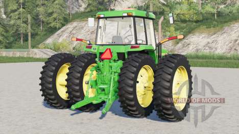 John Deere 7000 series〡narrow wheels для Farming Simulator 2017