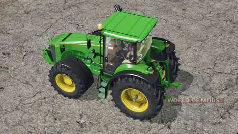 John Deere 8360R〡traces of wheels для Farming Simulator 2015