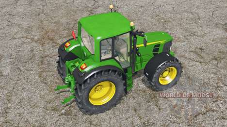 John Deere 6630 Premium〡animated fenders для Farming Simulator 2015