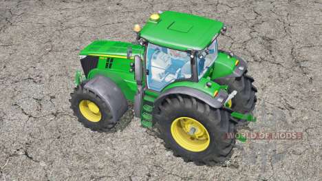 John Deere 7280R〡twin wheels для Farming Simulator 2015