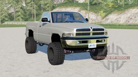 Dodge Ram 1500 Laramie SLT Regular Cab 1995 для Farming Simulator 2017