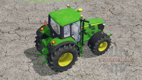 John Deere 6150M〡animated steering для Farming Simulator 2015
