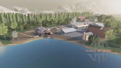 Akechetas Island для Farming Simulator 2017