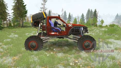 Jbeil Hilux Crawler для Spintires MudRunner