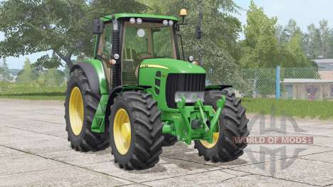 John Deere 7030 Premium〡two weight options для Farming Simulator 2017