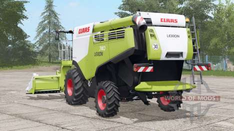 Claas Lexion 700〡indication of speed and time для Farming Simulator 2017