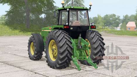 John Deere 4900〡wheels selection для Farming Simulator 2017