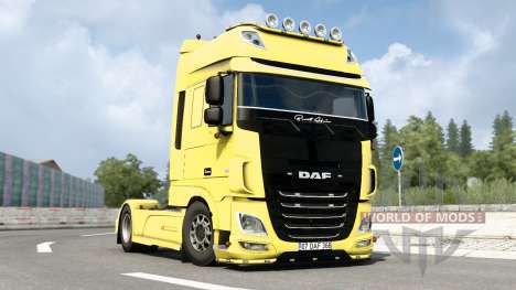 DAF XF Super Space Cab〡Berat Afsin v1.1 для Euro Truck Simulator 2