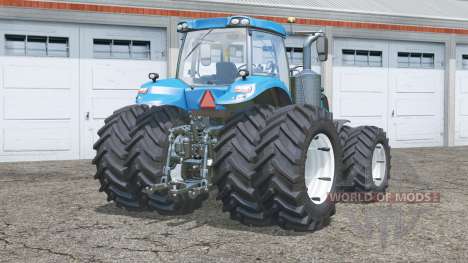 New Holland T8.435〡new duel tires для Farming Simulator 2015