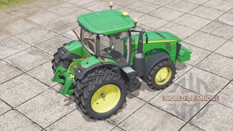 John Deere 8R series〡full customizable для Farming Simulator 2017