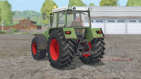Fendt Favorit 611 LSA Turbomatik E〡double wheels для Farming Simulator 2015