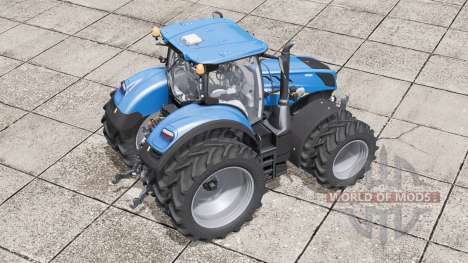 New Holland T7 series〡dual wheels для Farming Simulator 2017