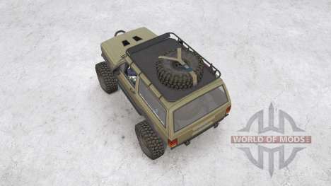 Jeep Cherokee 2-door (XJ) 1993〡off-road для Spintires MudRunner