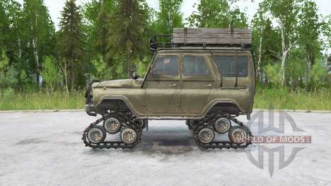 УАЗ 469 на гусеничном ходу для Spintires MudRunner