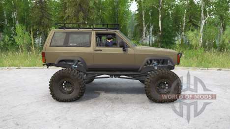 Jeep Cherokee 2-door (XJ) 1993〡off-road для Spintires MudRunner