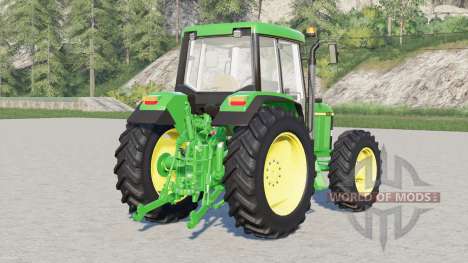 John Deere 6000 series〡iron wheels для Farming Simulator 2017