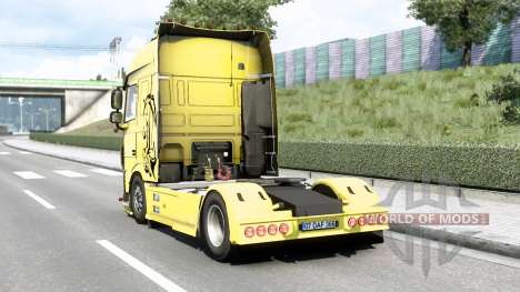 DAF XF Super Space Cab〡Berat Afsin v1.1 для Euro Truck Simulator 2