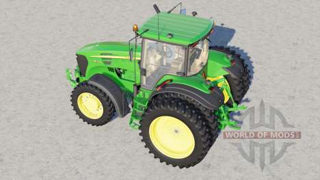 John Deere 7030 series〡fender width options для Farming Simulator 2017