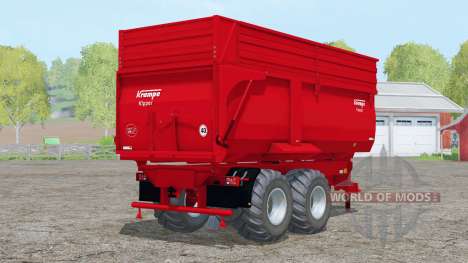 Krampe Big Body 650 S〡steerable axle для Farming Simulator 2015