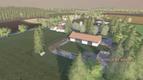 Wurttemberger Land для Farming Simulator 2017