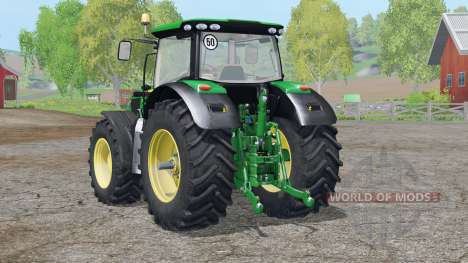 John Deere 6130R〡with front loader для Farming Simulator 2015