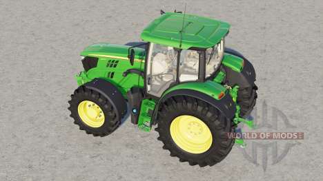 John Deere 6R series〡wheel brand configuration для Farming Simulator 2017