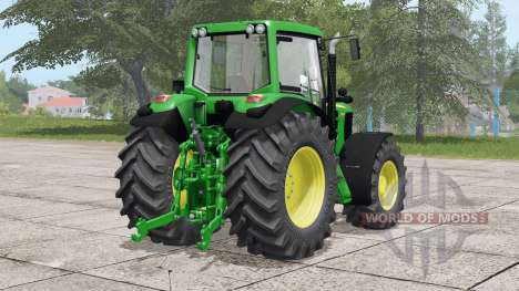 John Deere 7030 Premium〡wheels selection для Farming Simulator 2017
