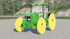 John Deere 6000 series〡iron wheels для Farming Simulator 2017