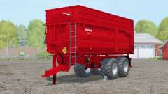 Krampe Big Body 650 S〡steerable axle для Farming Simulator 2015